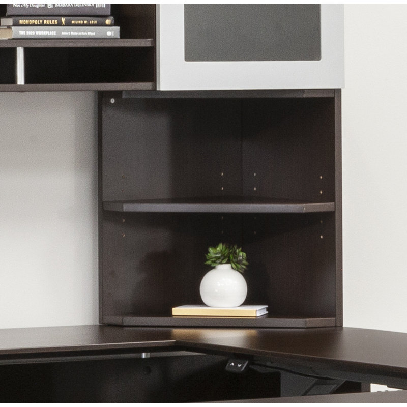 Safco Products Medina Corner Bookcase & Reviews Wayfair